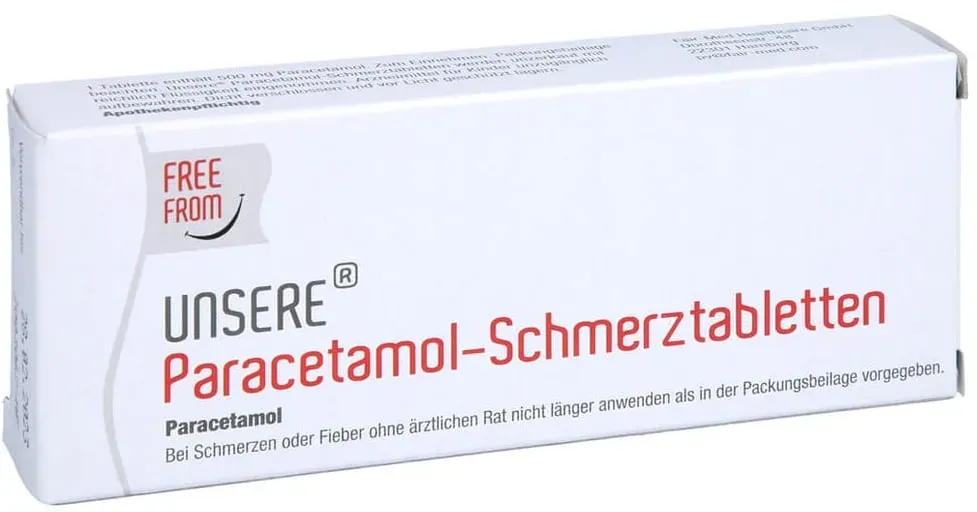 UNSERE Paracetamol Schmerztabletten