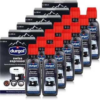 Durgol Swiss Espresso Spezial-Entkalker 12 x 125 ml
