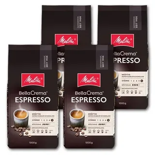 4 KG Melitta BellaCrema Espresso Kaffeebohnen Preis ist Inklusive Kaffeesteuer