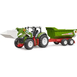 Bruder ROADMAX Traktor mit Frontlader und Kippanhänger Fertigmodell Landwirtschafts Modell