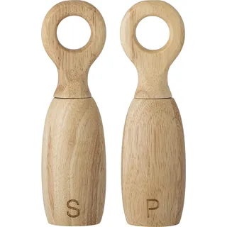 Bloomingville - Martim Salz- und Pfeffermühlen aus Kautschukholz 2 St.