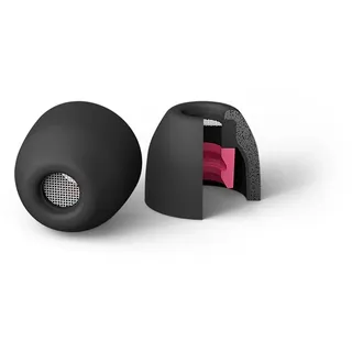 Sony EPNI1010XS Geräuschisolierende Ersatz-Ohrstöpsel für WF1000XM5 (Größe XS, L, M & S auch verfügbar), 1 Paar, Schwarz