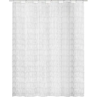 Kleine Wolke Duschvorhang Zora,180x200 cm, weiß