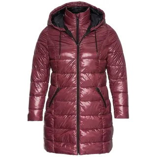Steppjacke in 2-in-1-Optik - rot - 40