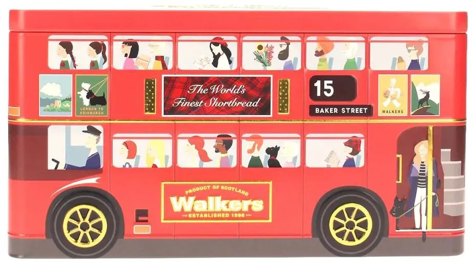 Walkers Shortbread - Mini Shortbread Fingers London Bus 250g