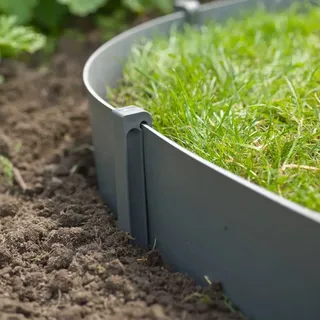 Versele-Laga Nature Rasenkante mit Bodenanker Set Grau