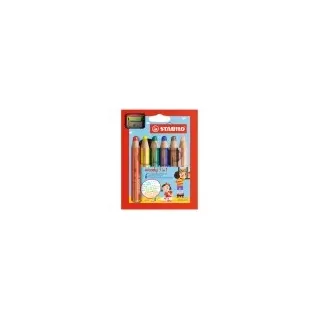 Buntstift 6 St. inkl. Spitzer