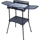 Sommertal BBQ231 Elektrogrill | Balkongrill | 2200W | 2in1 Tischgrill mit Standfuß | Stufenloser Temperaturregler