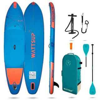 Wattsup Espadon 11.8 Aufblasbares Paddle-surf-set - Blue / Orange, - 335 cm/84 cm