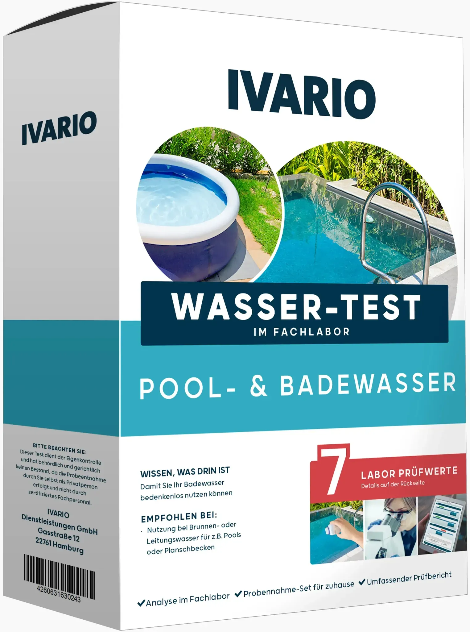 Pool-Wassertest