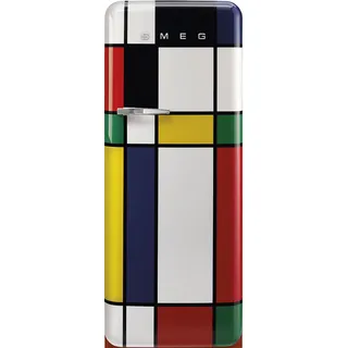 FAB28RDMC5 Retro-Kühlschrank (270 l, 1530 mm hoch, Multicolor)