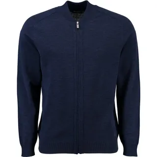 Maerz Muenchen Herren Cardigan blau unifarben, blau, NOS