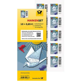 Deutsche Post 10 Deutsche Post 0,85 € Briefmarken "Brieftaube" selbstklebend