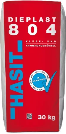 Hasit DIEPLAST 804 grau 1 mm Klebe- und Armierungsmörtel i. S. a 30kg