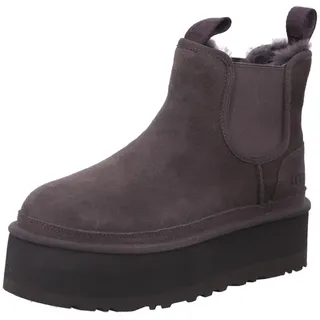 UGG Australia UGG Damen Neumel Platform Chelsea Mode-Stiefel, Grau 01, 43 EU