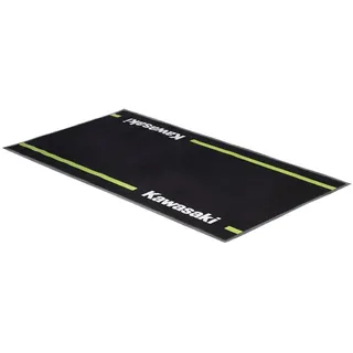 Kawasaki PIT MAT Motorrad Teppich Boxen Matte