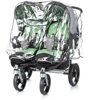 Chipolino DKT0004 Regenschutz Zwillingskinderwagen