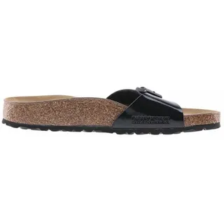 Birkenstock Madrid Birko-Flor Lack schmal schwarz lack 42