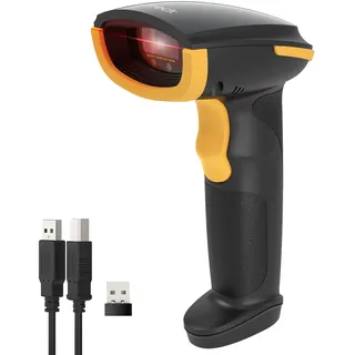 Inateck BCST-21 (1D-Barcodes), Barcode Scanner schwarz