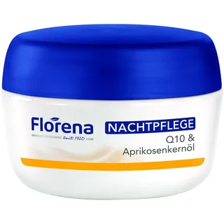 Florena Nachtpflege Q10 & Aprikosenkernöl Creme 50 ml