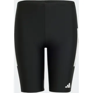 adidas 3-Streifen Kids Jammer-Badehose Black / White 164    