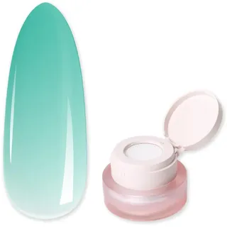 Ombre Gel Babyboomer Arielle 2g, schimmerndes Türkis Ombregel für märchenhafte Farbverläufe & einzigartige Ombré French Looks bei Gelnägeln, perfekt für Meerjungfrau-Designs, Lynis-Nailshop.de