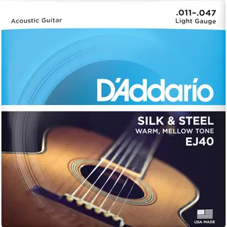 D'Addario D’Addario EJ40 Silk - Steel
