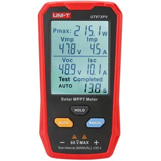 UNI-T Solar MPPT Messgerät UT673PV