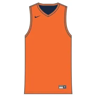 NIKE Herren Team25 Basketball Stock Reversible Jersey - Safety Orange