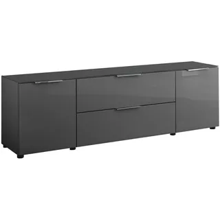 Bega Consult Lowboard SANTORIN, Anthrazit B/H/T: 180x54x40 cm - anthrazit