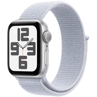 2024 GPS 40 mm Aluminiumgehäuse Silber, Sport Loop Blaue Wolke