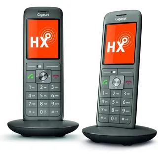 Gigaset CL660HX Duo (DE-Version), Telefon, Schwarz, Grau