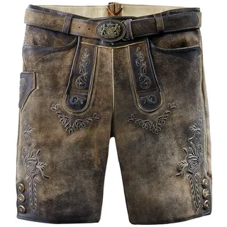 Maddox Lederhose HOPFENSEE in hellbraun | Gr.: 48