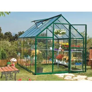 Alu grün Polycarbonat 0,7 mm/Dach HKP 4 mm 6,5 m2