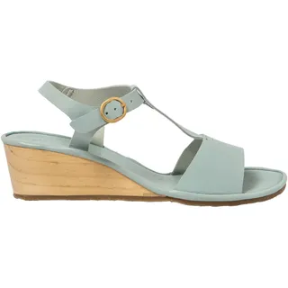 El Naturalista Damen N853 Gaia Durchgängies Plateau Sandalen mit Keilabsatz, Blue, 42 EU Weit