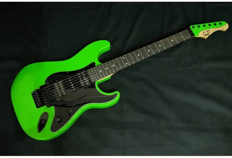 GJ2 Guitars Custom Shop by Grover Jackson Glendora Slime Green