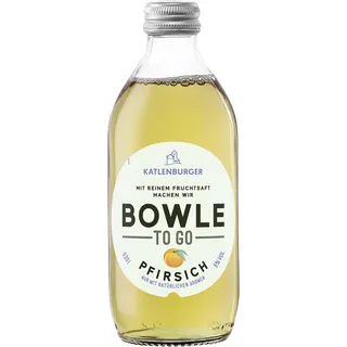 Katlenburger Bowle-To-Go Pfirsich 5% vol 0,33 l