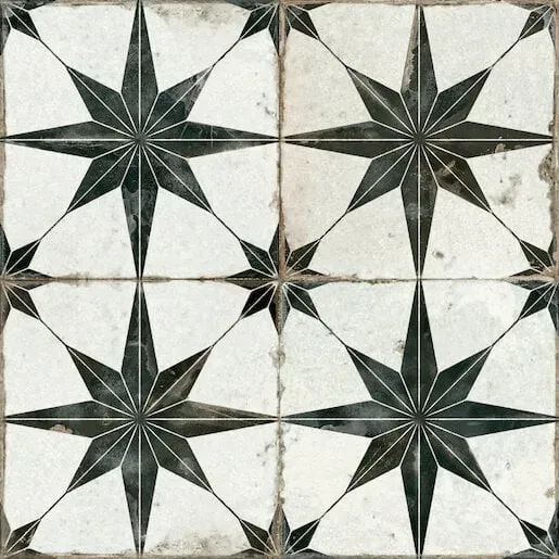 Peronda FS Star Bodenfliese negro 45x45 cm matt FSSTARN