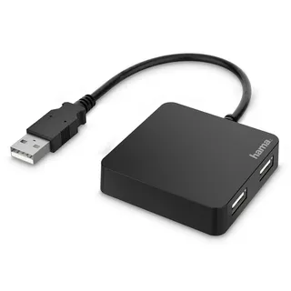 Hama 4 Ports, USB 2.0