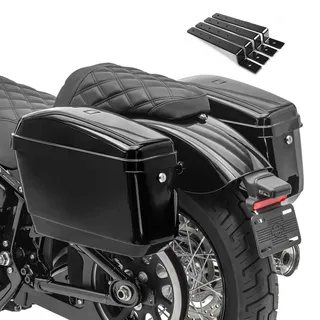 Craftride Chopper Seitenkoffer Craftride Nevada je 20l + Haltesatz