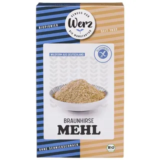Werz Braunhirse-Mehl glutenfrei bio 1kg