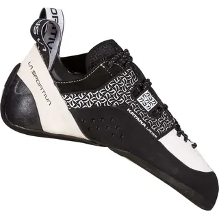 Woman white/black
