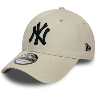 New Era New York Yankees 9forty Adjustable Cap League Essential Stone - One-Size, Beige (med beige)