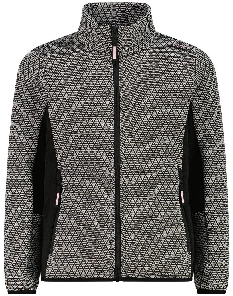CMP KID G Fleece Jacket ghiaccio-antracite (10XU) 128