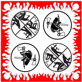 ornamensa 50 Servietten Softpoint 38x38cm Feuerwehr