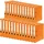 DIN A4 80 mm orange 25 St.