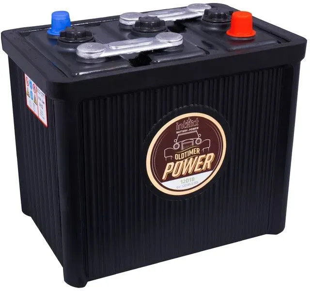 Intact Oldtimer-Power 120Ah 6V Oldtimerbatterie 12018 ohne Batteriesäure