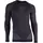 Langarm-baselayer Caviar Beige Bordeaux S-M
