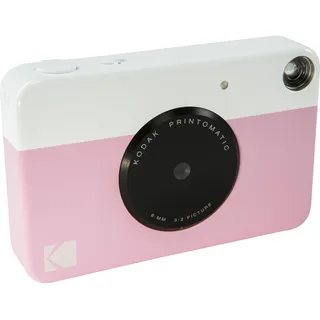 Kodak Printomatic Sofortbildkamera, Weiß/Rosa