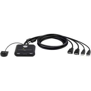 ATEN CS22HF HDMI-Switch HDMI Tastatur 1920 x 1080 Pixel